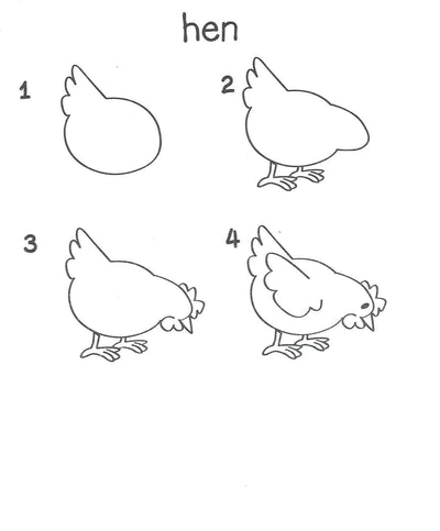 Easy To Draw: On The Farm