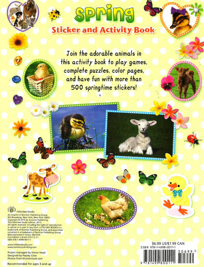 Spring Sticker And Activity Book