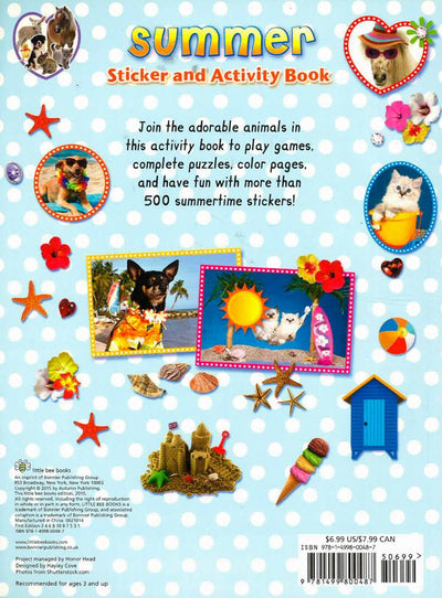 Summer Sticker And Activity Book