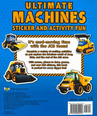 Ultimate Machines Sticker And Activity Fun