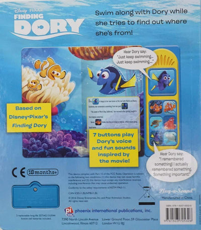 Finding Dory - Sound Book
