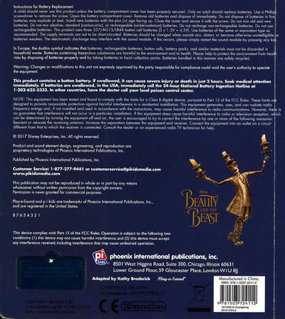 Little Sound Book 7B: Beauty And The Beast