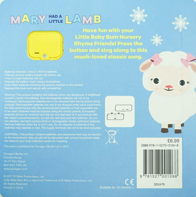 Little Baby Bum: Mary Had A Little Lamb