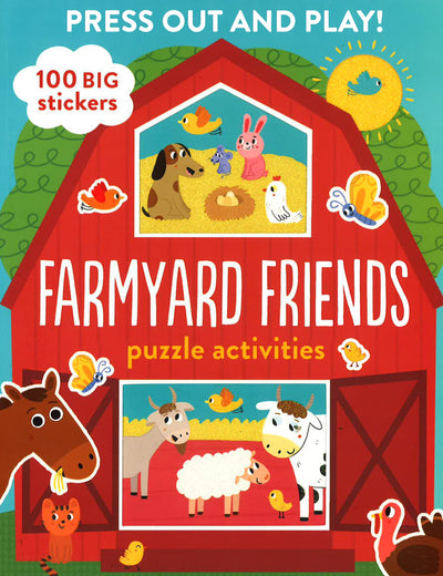 Press Out And Play: Farmyard Friends Puzzle Activities