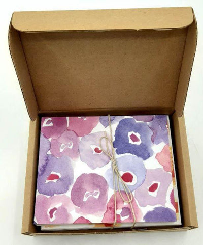 Watercolour Florals Greennotes