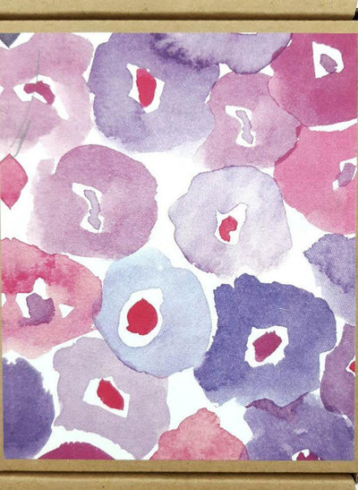 Watercolour Florals Greennotes