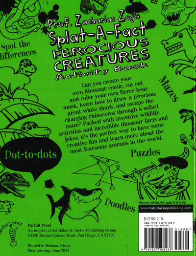 Splat-A-Fat: Ferocious Creatures