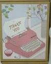 Typewriter Greenthanks