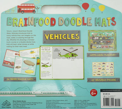 Vehicles: Brainfood Doodle Mats