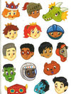 Jumbo Stickers For Little Hands: Funny Faces: Includes 75 Stickers