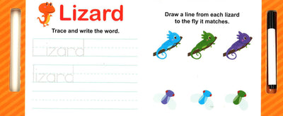 Writing Animals : Animals Wipe-Clean Book