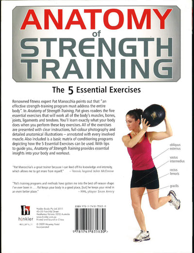 Anatomy Of Strength Training
