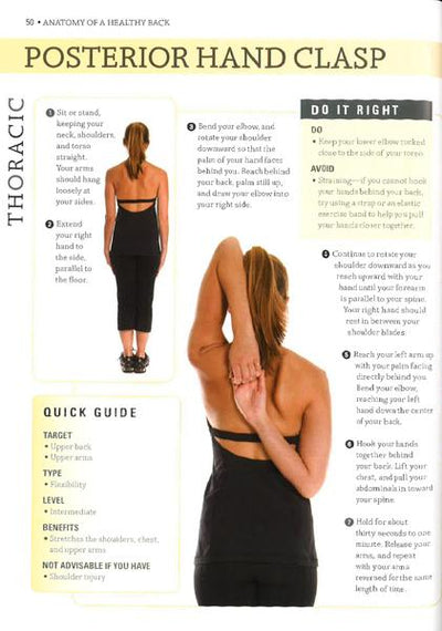 Anatomy Of A Healthy Back
