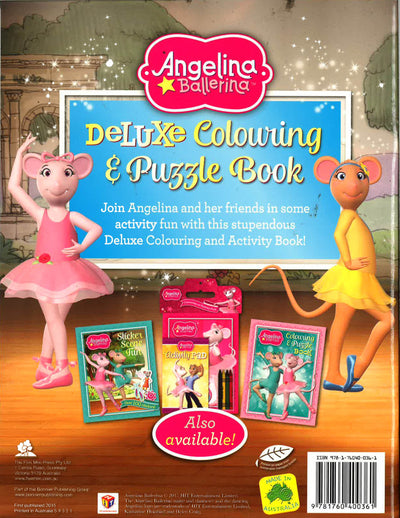 Buy-Ins: Angelina Ballerina Deluxe Colouring Book
