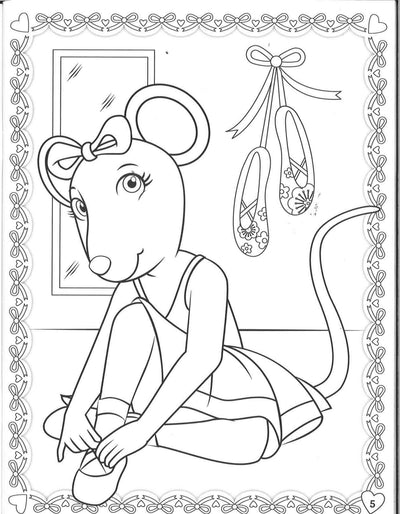 Buy-Ins: Angelina Ballerina Deluxe Colouring Book