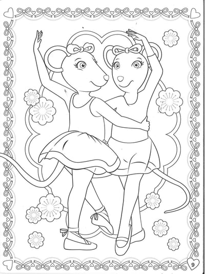 Buy-Ins: Angelina Ballerina Deluxe Colouring Book
