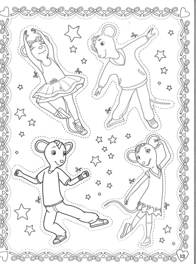 Buy-Ins: Angelina Ballerina Deluxe Colouring Book