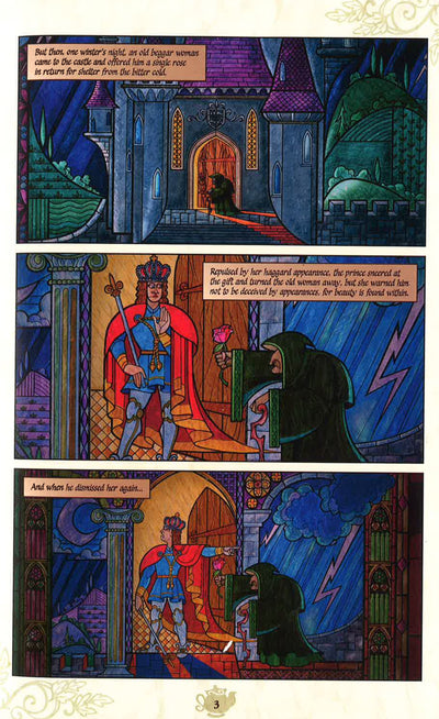 Disney Beauty And The Beast (Cinestory Comic - Collector's Edition)