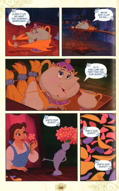 Disney Beauty And The Beast (Cinestory Comic - Collector's Edition)