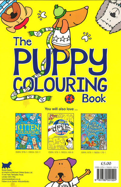 The Puppy Colouring Book