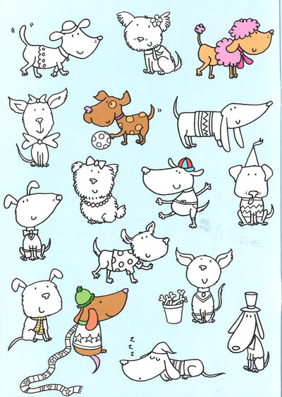 The Puppy Colouring Book