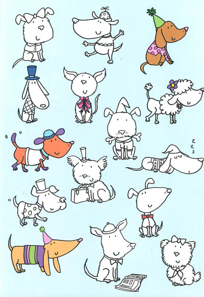 The Puppy Colouring Book