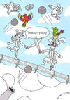 The Pirate Colouring Book