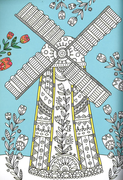 The Tracing Paper Colouring Book