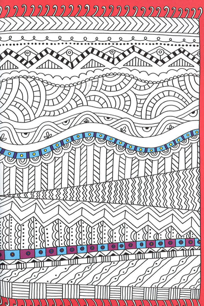 The Tracing Paper Colouring Book