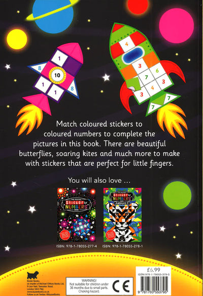 First Sticker By Numbers Book