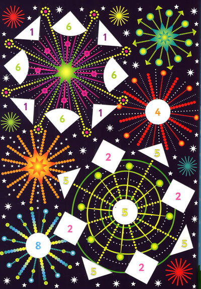 First Sticker By Numbers Book