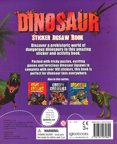 Dinosaurs Sticker Jigsaw Book
