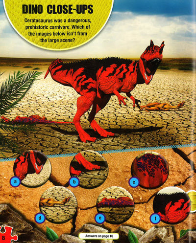 Dinosaurs Sticker Jigsaw Book