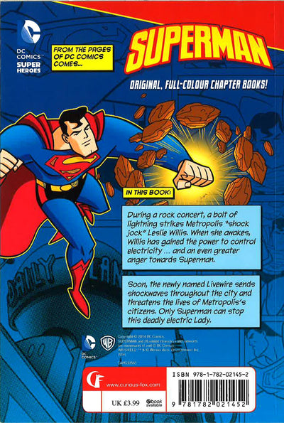 Dc Super Heroes: Superman Chapter Books - Livewire!