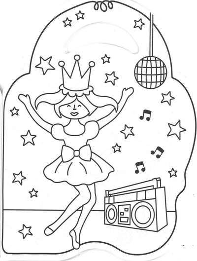 My Princess Coloring Purse