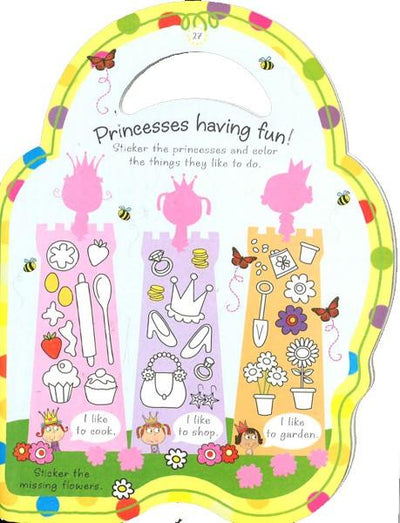 My Princess Sticker Activity Purse