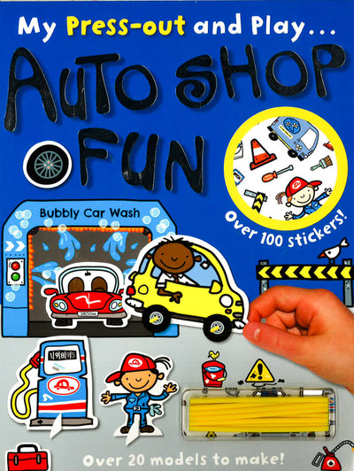 Auto Shop Fun (My Press-Out And Play...)