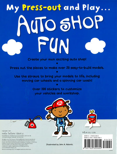 Auto Shop Fun (My Press-Out And Play...)