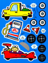 Auto Shop Fun (My Press-Out And Play...)