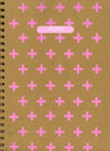 Geoart: Large Spiral-Bound Notebook