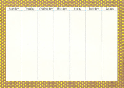 Geoart: Weekly Planner