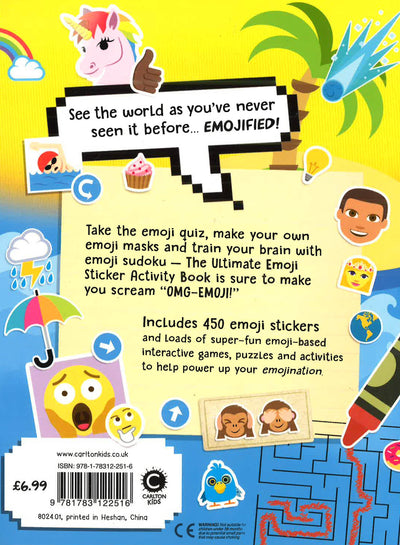 The Ultimate Emoji Sticker Activity Book