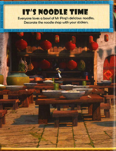 Kung Fu Panda: Sticker Scene Fun