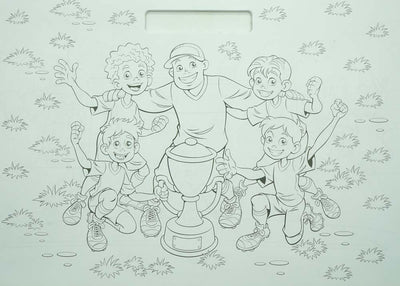 Football Colouring And Activity Pad