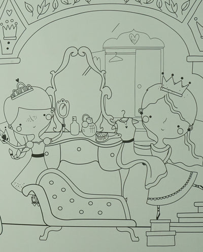 Princess Sticker Play Scenes