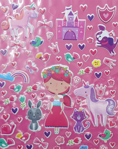 Princess Sticker Play Scenes
