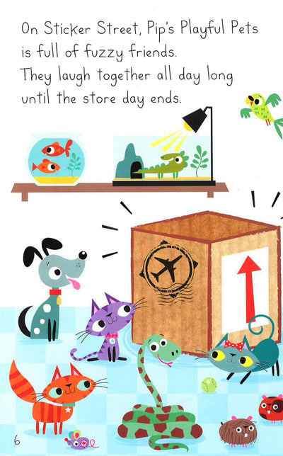Sticker Street Pip's Playful Pets