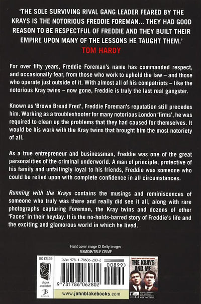 Running With The Krays - The Final Truth About The Krays And The Underworld We Lived In