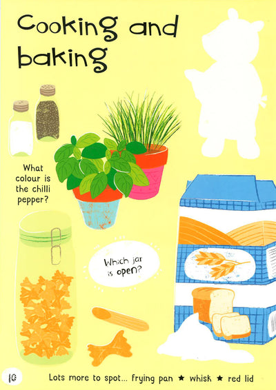 Lots To Spot Sticker Book: My Food!