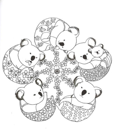 The World's Cutest Animal Coloring Book (Lonely Planet Kids)